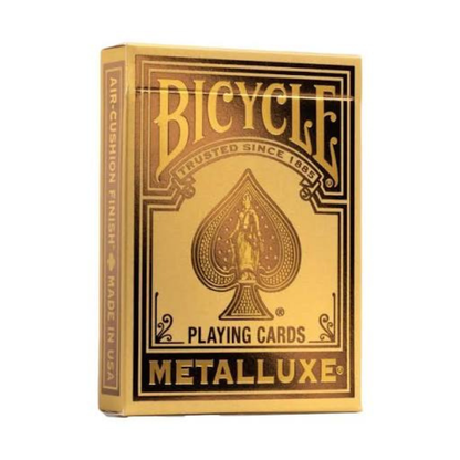 Playing Cards: Bicycle - Metalluxe Gold