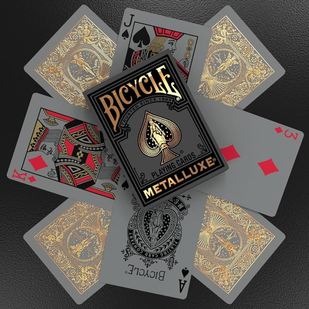 Playing Cards: Bicycle - Metalluxe Gold