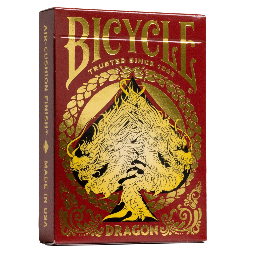 Playing Cards: Bicycle - Dragon Red 1