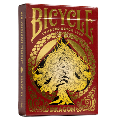 Playing Cards: Bicycle - Dragon Red 1