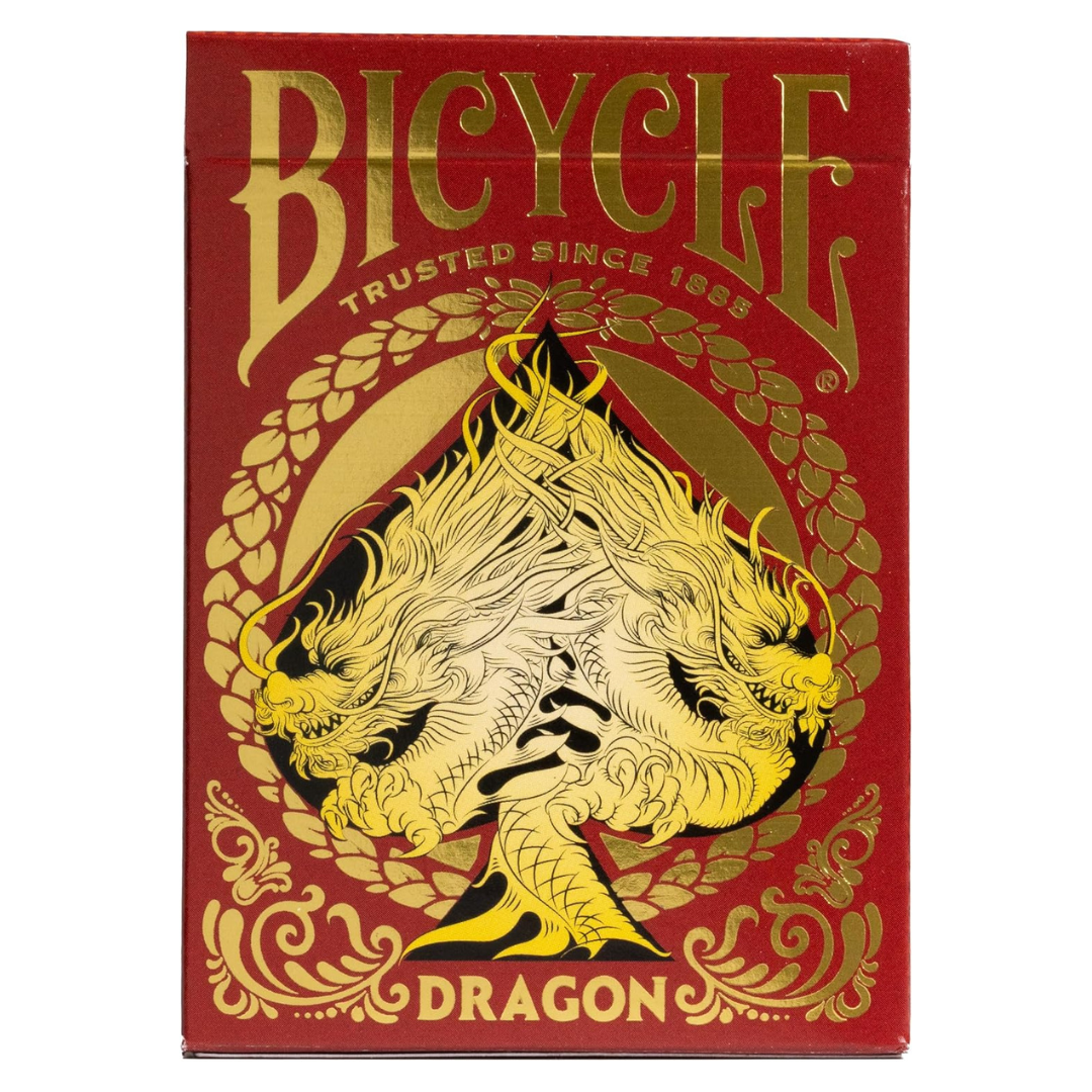 Playing Cards: Bicycle - Dragon Red 3