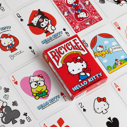 Playing Cards: Bicycle - Hello Kitty 50th 2