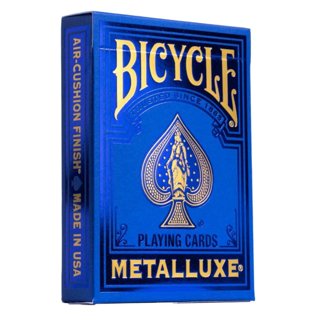 Playing Cards: Bicycle - Metalluxe Blue 1