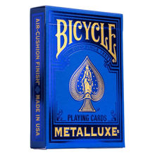 Playing Cards: Bicycle - Metalluxe Blue 1