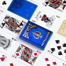 Playing Cards: Bicycle - Metalluxe Blue 2