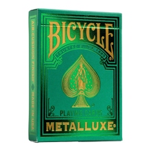 Playing Cards: Bicycle - Metalluxe Green 1