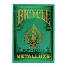 Playing Cards: Bicycle - Metalluxe Green 2