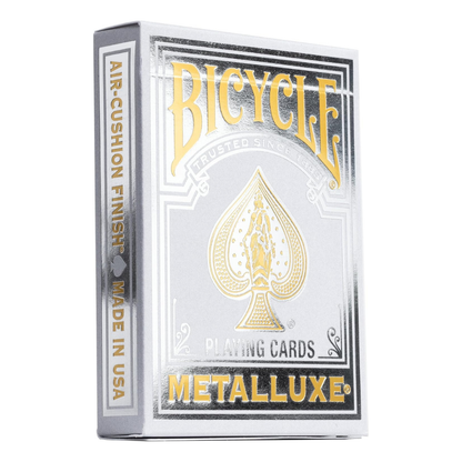 Playing Cards: Bicycle - Metalluxe Silver 1