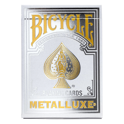 Playing Cards: Bicycle - Metalluxe Silver 2