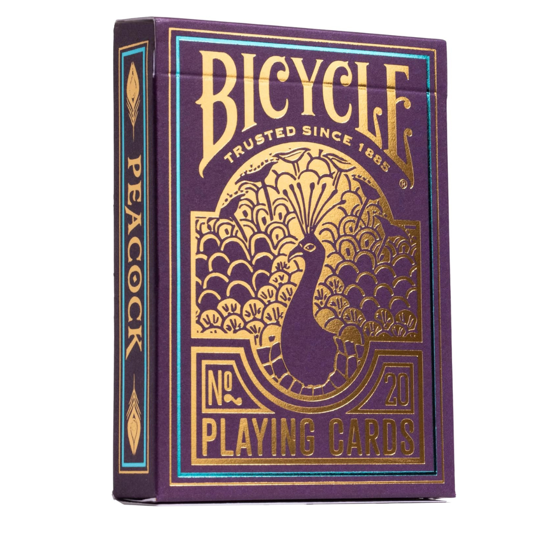 Playing Cards: Bicycle - Purple Peacock 1