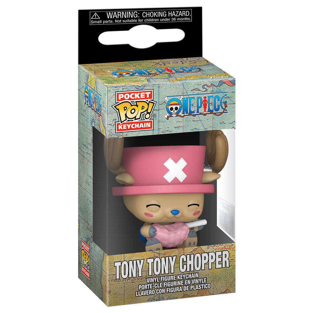 Pocket Funko Pop! Animation: One Piece - Chopper with Cotton Candy1