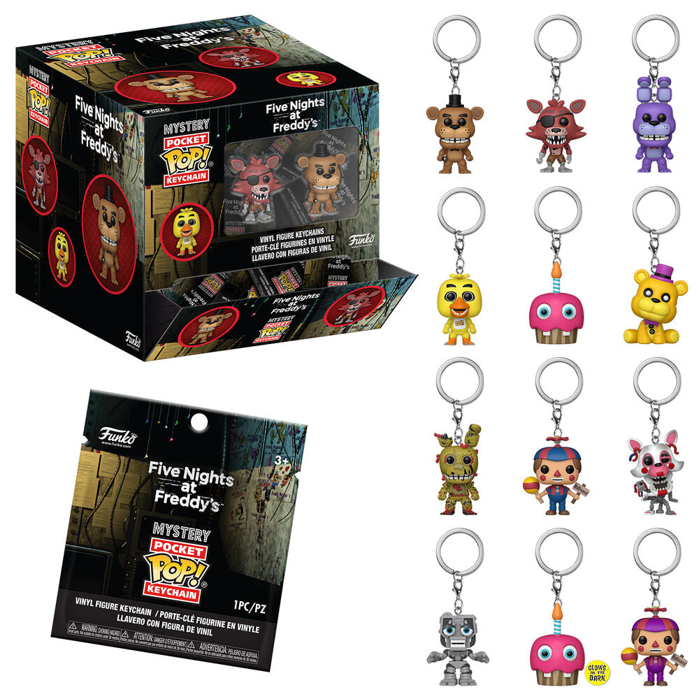 Pocket Funko Pop! Games: Five Nights at Freddy's Classic - 12pc PDQ (BLIND) 1