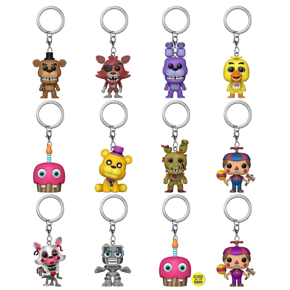 Pocket Funko Pop! Games: Five Nights at Freddy's Classic - 12pc PDQ (BLIND) 2