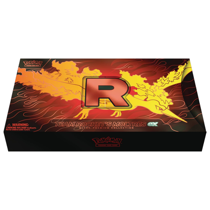 Pokémon TCG: Team Rocket's Moltres ex Ultra-Premium Collection 1