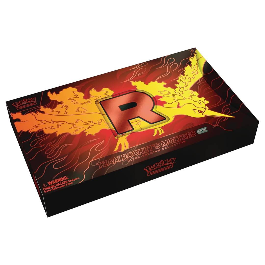 Pokémon TCG: Team Rocket's Moltres ex Ultra-Premium Collection 4