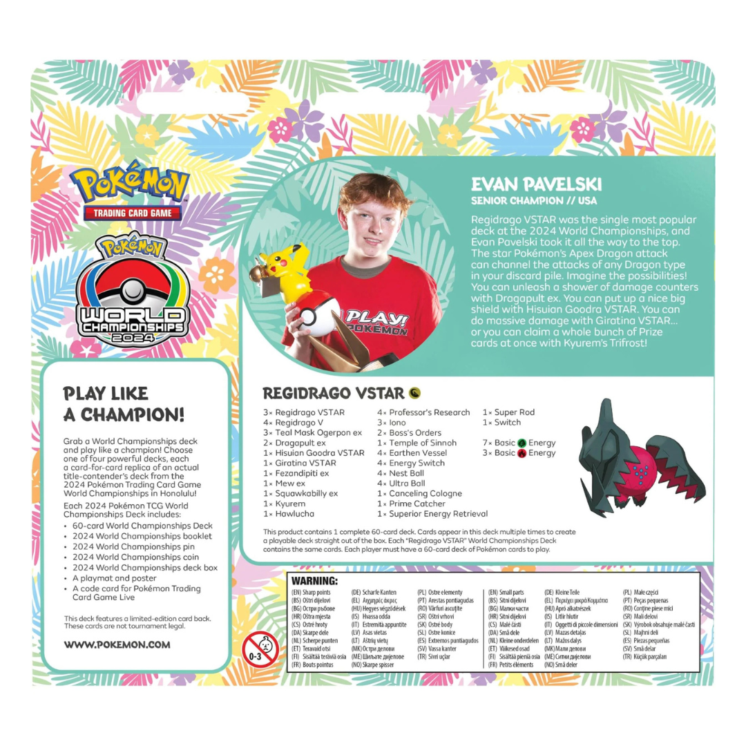 Pokémon Trading Card- World Championship Deck 2024 10