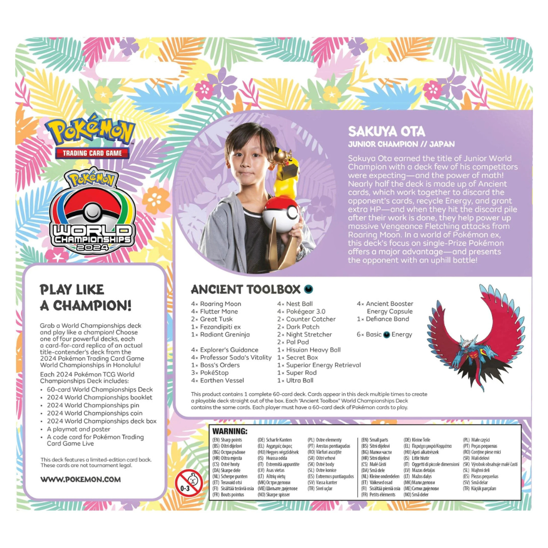 Pokémon Trading Card- World Championship Deck 2024 3