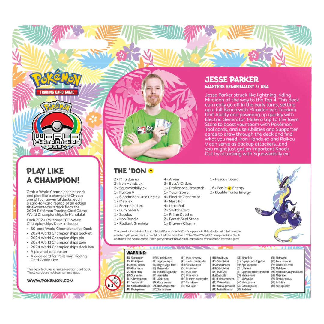 Pokémon Trading Card- World Championship Deck 2024 8