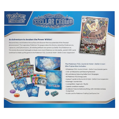 Pokémon Trading Card Game: Scarlet & Violet - Stellar Crown Elite Trainer Box 3