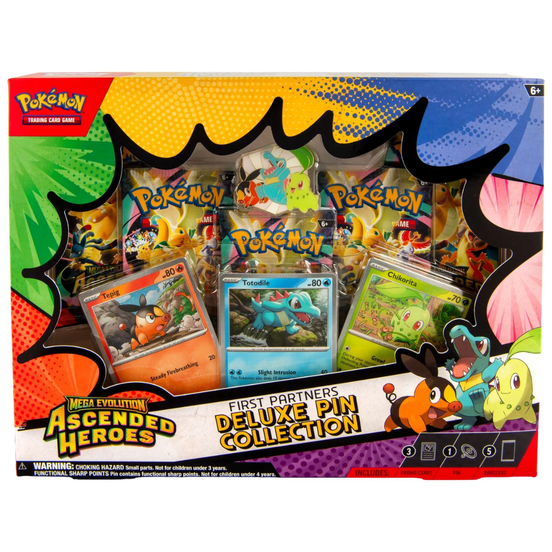 PRE ORDER : Pokemon TCG Mega Evolution Ascended Heroes First Partners