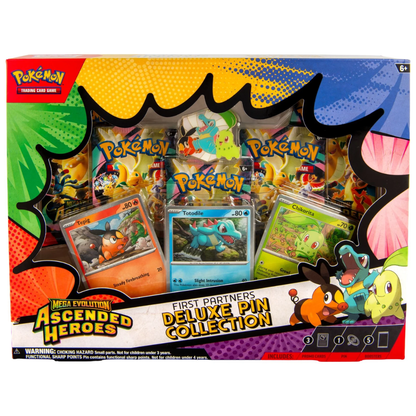 PRE ORDER : Pokemon TCG Mega Evolution Ascended Heroes First Partners
