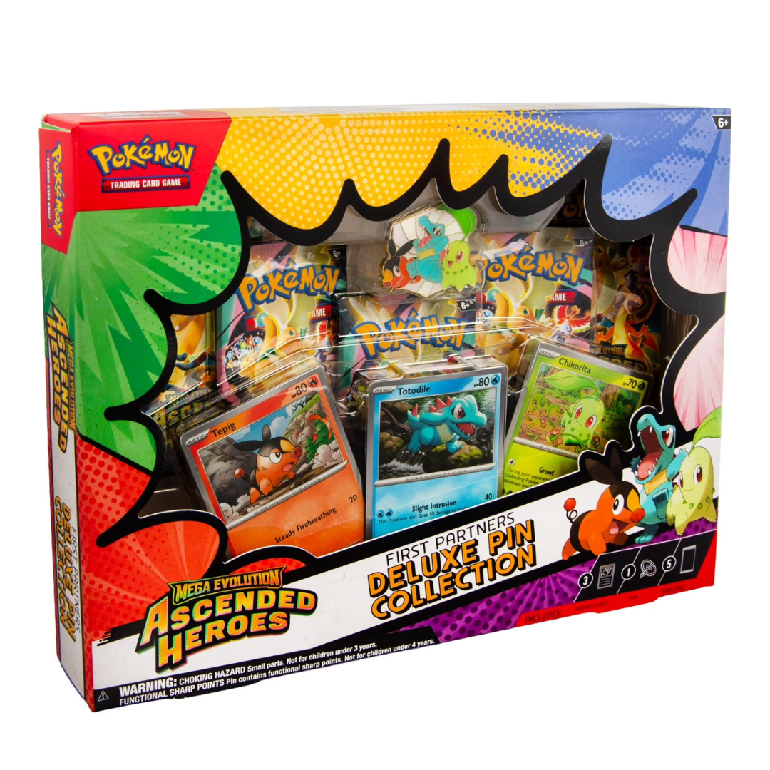 PRE ORDER : Pokemon TCG Mega Evolution Ascended Heroes First Partners