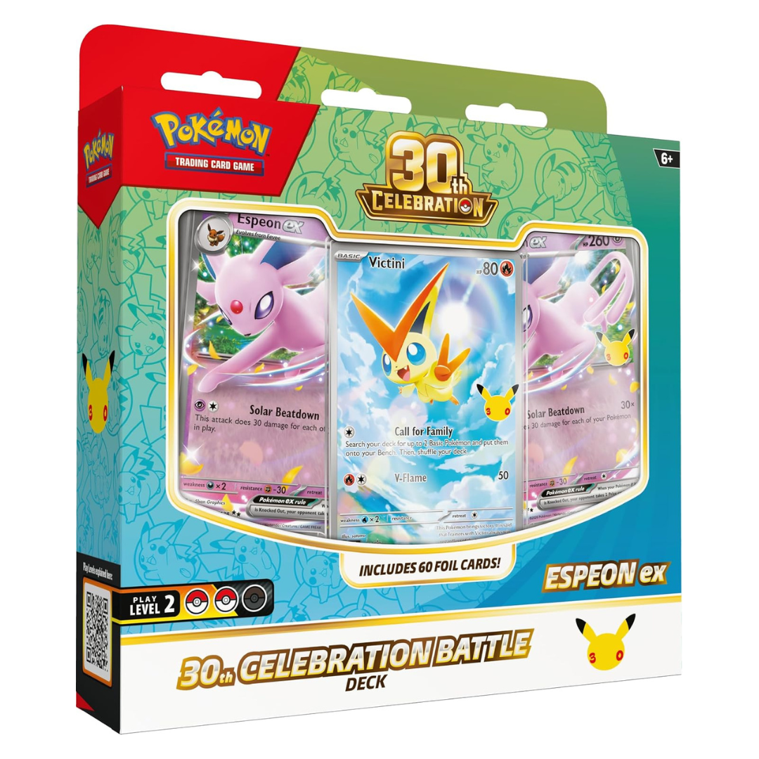 PRE ORDER Pokemon Trading Card- 30th Celebration Battle Deck