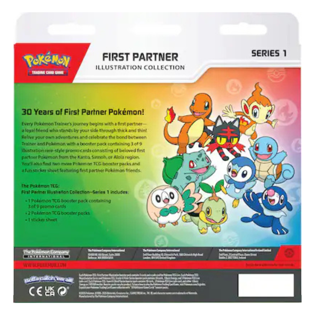 PRE ORDER : Pokemon Trading Card-First Partner Booster Collection