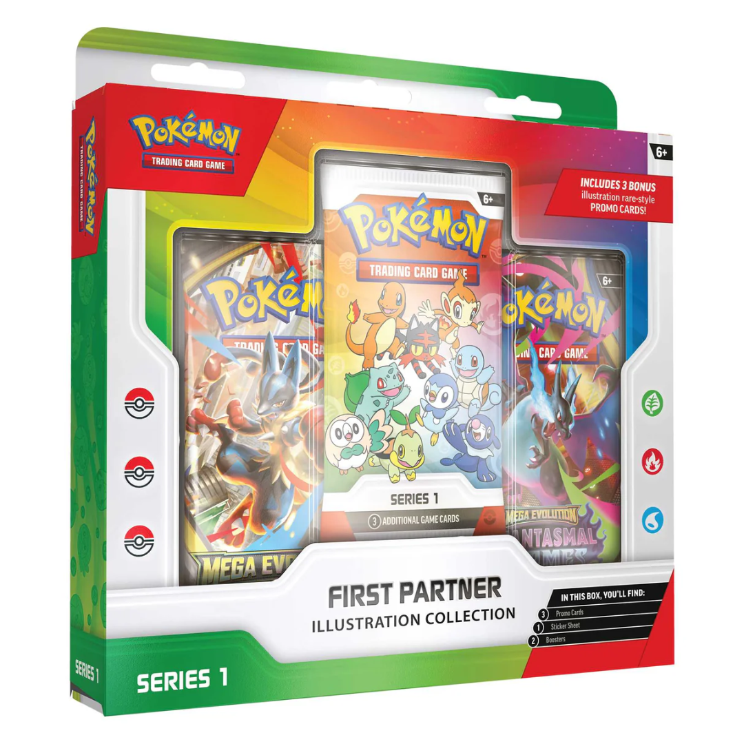 PRE ORDER : Pokemon Trading Card-First Partner Booster Collection