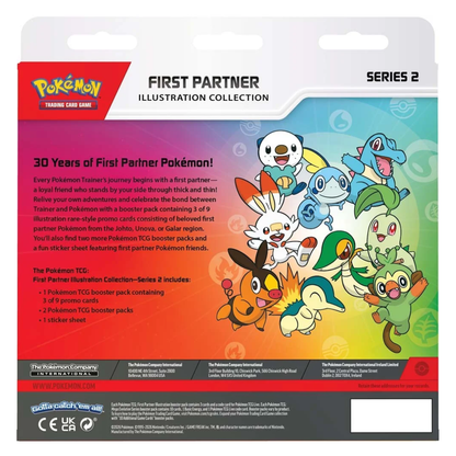 PRE ORDER : Pokemon Trading Card- First Partner Illustration Collection (Series 2)