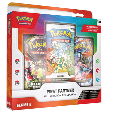 PRE ORDER : Pokemon Trading Card- First Partner Illustration Collection (Series 2)
