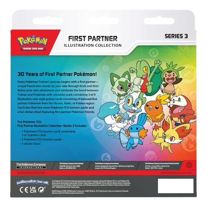 Pokemon Trading Card- First Partner Illustration Collection (Series 3)