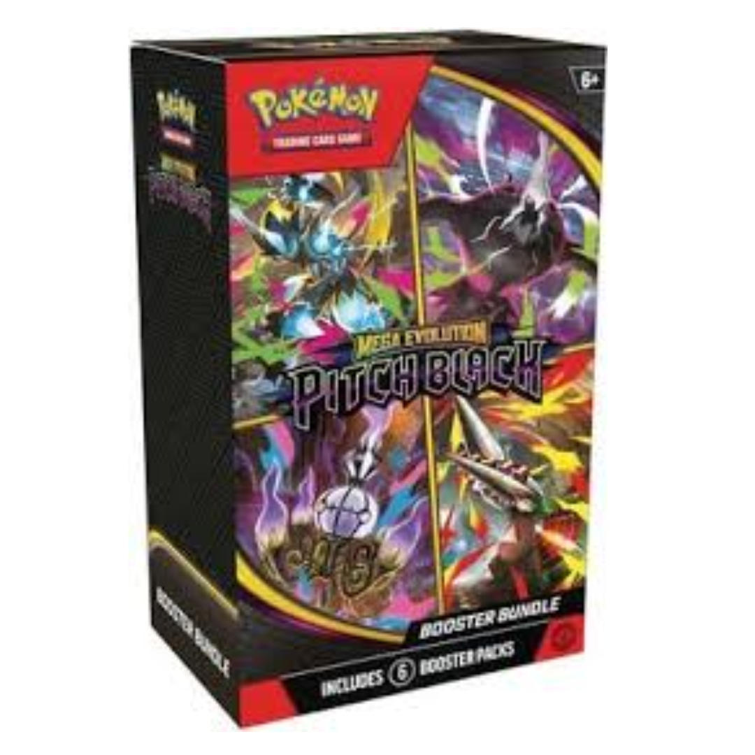 Pokemon Trading Card- Mega Evolutions Pitch Black Booster Bundle
