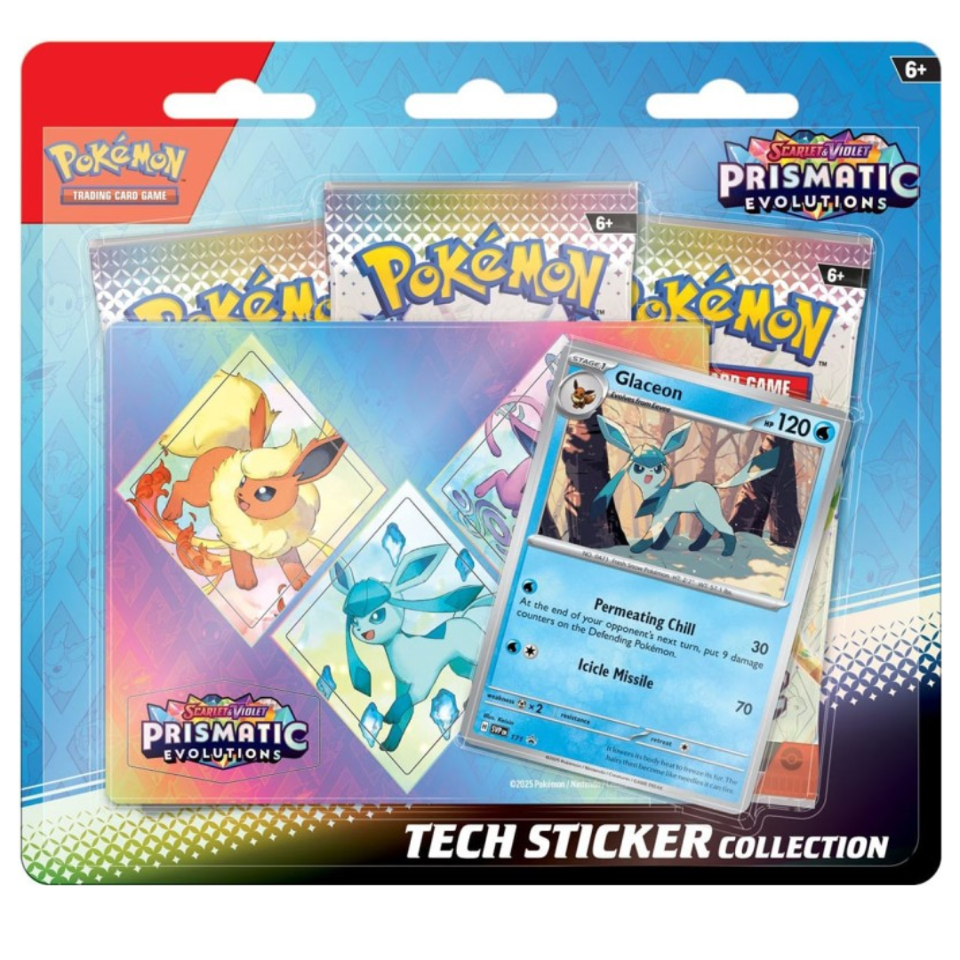 Pokemon - Scarlet & Violet (Sv 8.5) - Prismatic Evolutions Tech Sticker Collection 1
