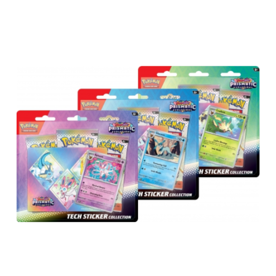 Pokemon - Scarlet & Violet (Sv 8.5) - Prismatic Evolutions Tech Sticker Collection 3