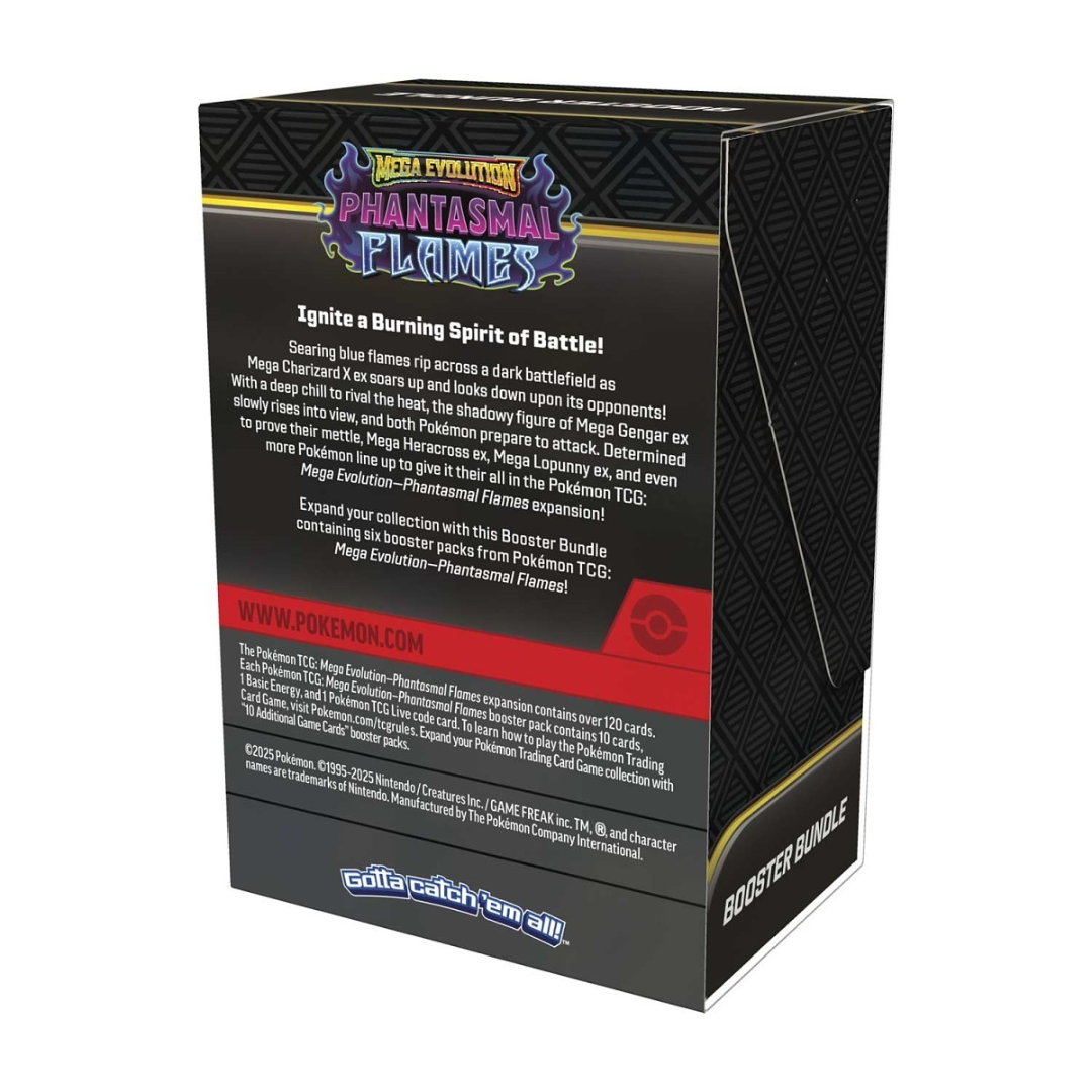 Pokemon:  Phantasmal Flames Booster Bundle 3