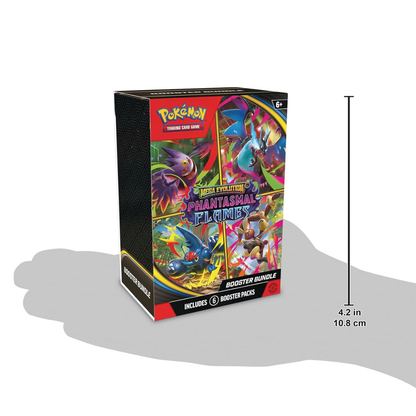 Pokemon:  Phantasmal Flames Booster Bundle 4