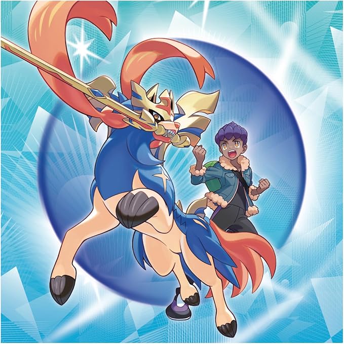Pokemon TCG: Hop’s Zacian ex Box - 4 Packs 4