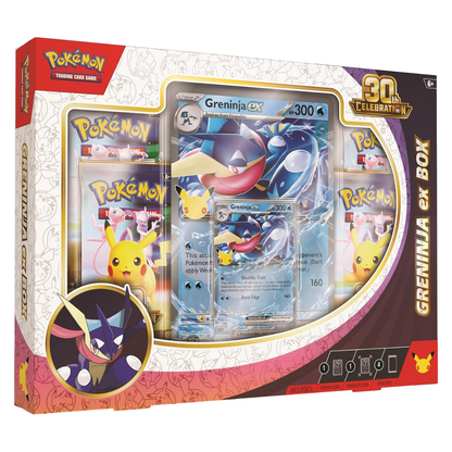 PRE ORDER Pokemon Trading Card- 30th Celebration Ex Box Greninja Ex