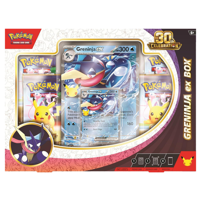 PRE ORDER Pokemon Trading Card- 30th Celebration Ex Box Greninja Ex