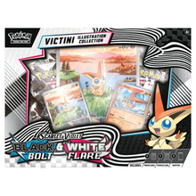 Pokemon Trading Card- Scarlet & Violet—Black Bolt/White Flare Illustration Collection 1