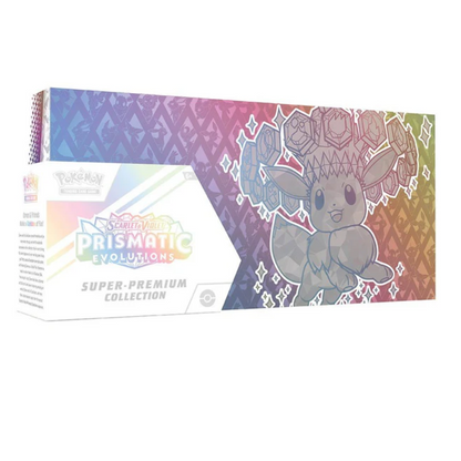 Pokemon Trading Card- Scarlet & Violet—Prismatic Evolutions Super-Premium Collection 1
