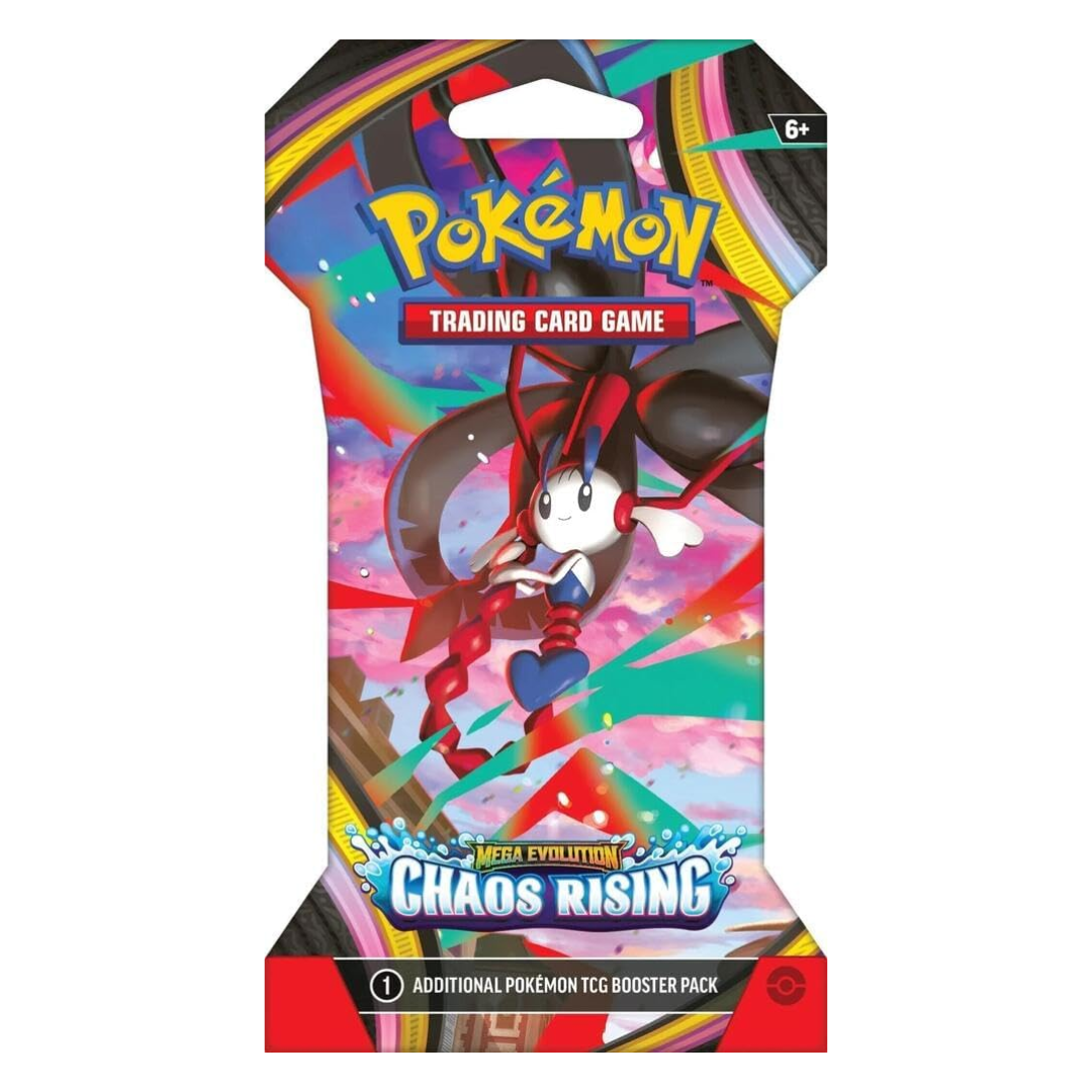 Pokemon Trading Card Chaos Rising Sleeves Booster Pack