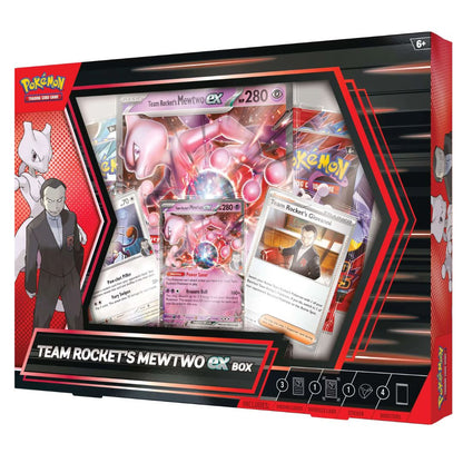 Pokemon Trading Card Game- Team Rocket's Mewtwo ex Box 1