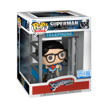Funko Pop Deluxe! Heroes: Dc Comics - Superman With Booth (Exc)