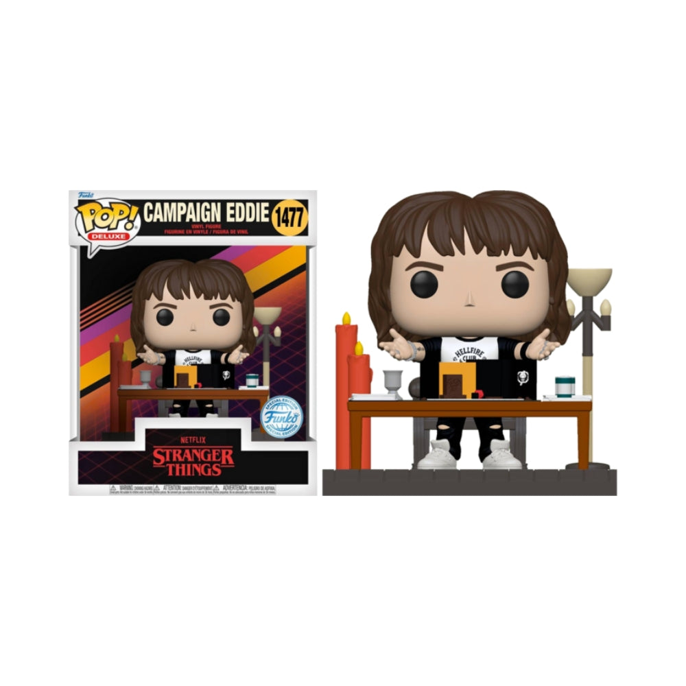 Pop Deluxe! Tv: Stranger Things S4 - Campaign Eddie (Exc) - 1