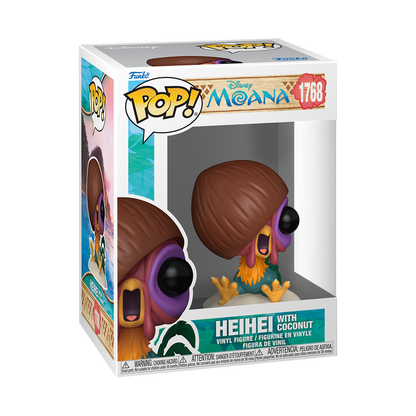 Funko Pop! Disney: Moana S3 - Hei Hei w/Coconut