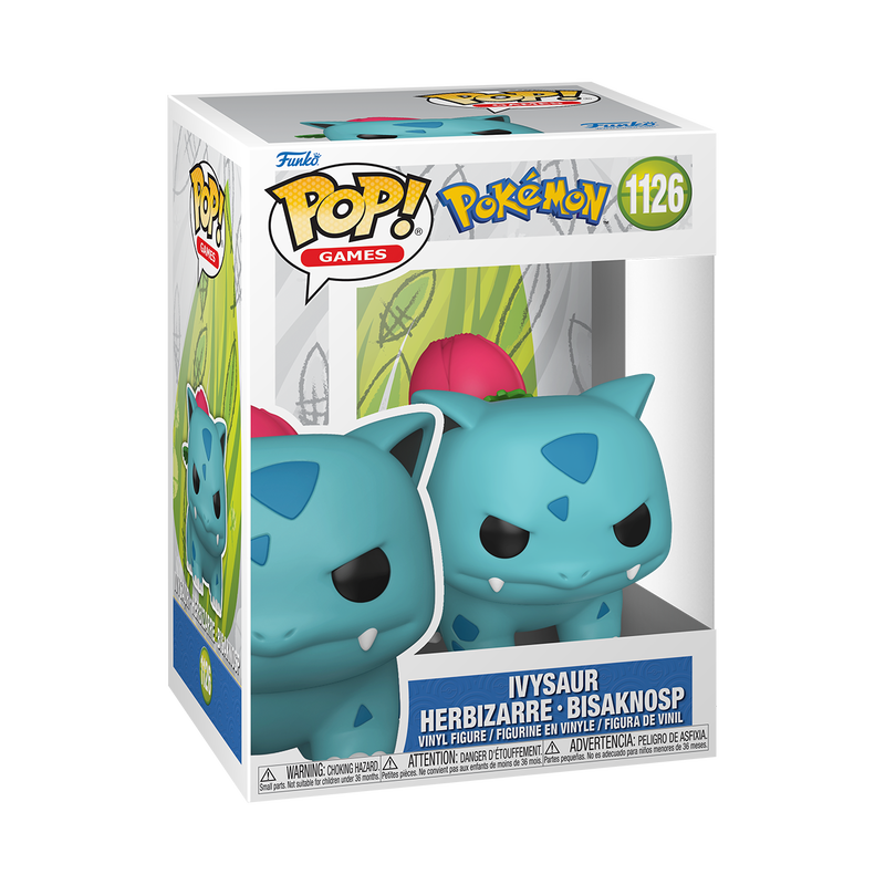 Funko Pop! Games: Pokemon - Ivysaur