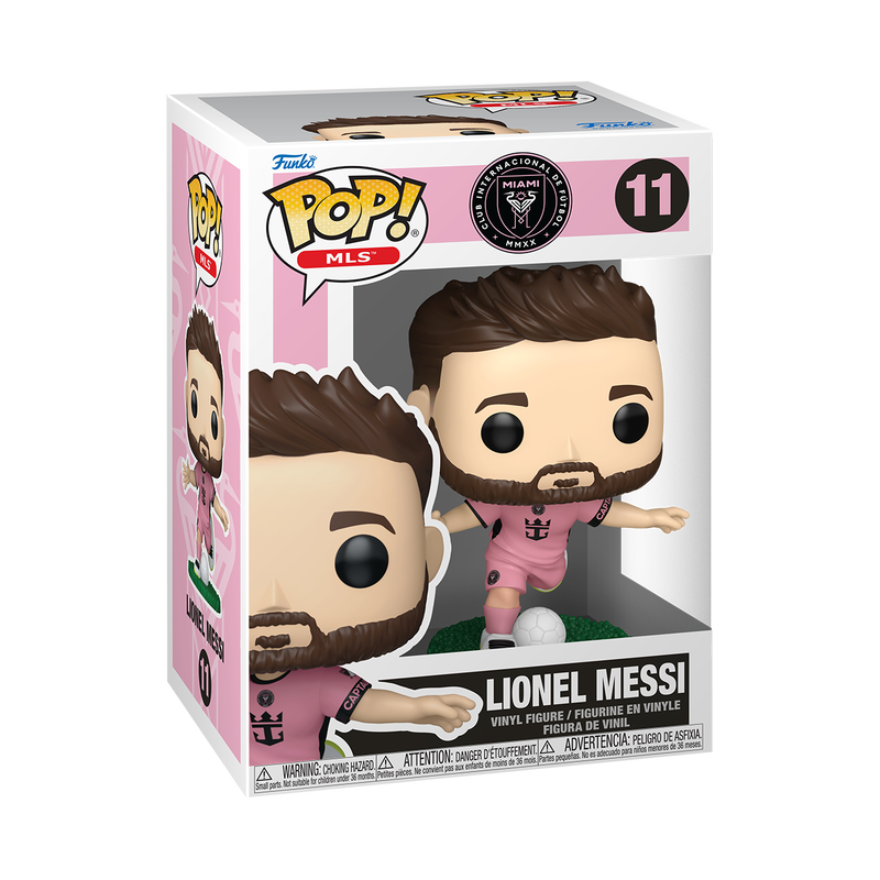 Funko Pop! Football: Inter Miami - Lionel Messi (Pink Uniform)