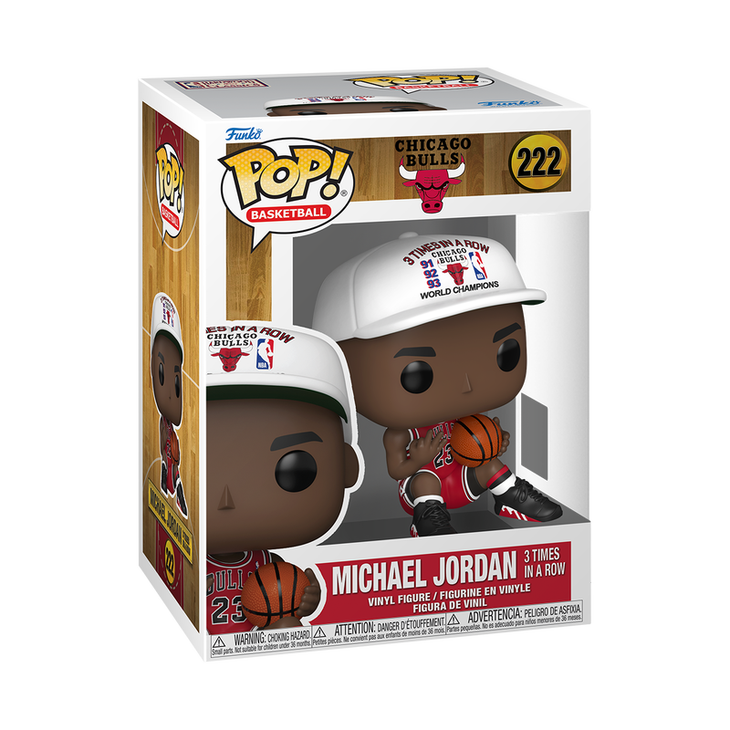 Funko Pop! Basketball: Nba Bulls - Michael Jordan (3X In A Row)